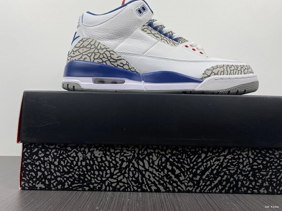854262-106  Jordan (2016) Retro True 3  Blue 0211